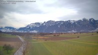 Archived image Webcam Panoramic view from Feldkirch to Furgglenfirst, Kamor and Hoher Kasten 07:00