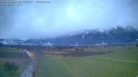 Archived image Webcam Panoramic view from Feldkirch to Furgglenfirst, Kamor and Hoher Kasten 15:00