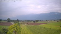 Archived image Webcam Panoramic view from Feldkirch to Furgglenfirst, Kamor and Hoher Kasten 05:00
