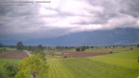 Archiv Foto Webcam Blick von Feldkirch auf Kamor, Hohen Kasten und Furgglenfirst 15:00