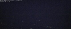 Archived image Webcam View from Gampelün to Hoher Fraßen, Walgau and Breithorn 05:00