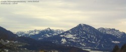 Archived image Webcam View from Gampelün to Hoher Fraßen, Walgau and Breithorn 09:00