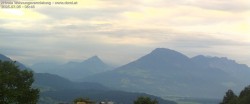 Archiv Foto Webcam Blick auf Walgau, Breithorn und Hoher Fraßen von Gampelün aus 05:00