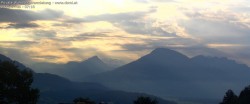 Archiv Foto Webcam Blick auf Walgau, Breithorn und Hoher Fraßen von Gampelün aus 06:00
