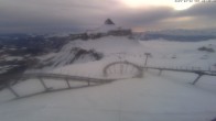 Archiv Foto Webcam Glacier 3000: Alpine Coaster am Scex Rouge 07:00