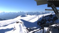 Archiv Foto Webcam Glacier 3000: Alpine Coaster am Scex Rouge 06:00