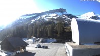 Archived image Webcam Glacier 3000: Col du Pillon Base station 07:00