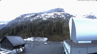 Archiv Foto Webcam Glacier 3000: Talstation Col du Pillon 05:00