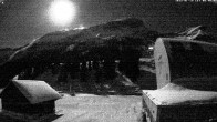 Archiv Foto Webcam Glacier 3000: Talstation Col du Pillon 23:00