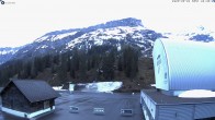 Archiv Foto Webcam Glacier 3000: Talstation Col du Pillon 05:00