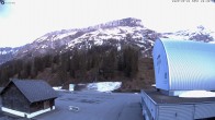 Archiv Foto Webcam Glacier 3000: Talstation Col du Pillon 19:00