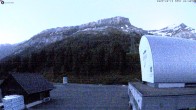 Archiv Foto Webcam Glacier 3000: Talstation Col du Pillon 03:00