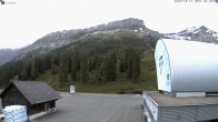 Archiv Foto Webcam Glacier 3000: Talstation Col du Pillon 05:00