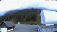 Archiv Foto Webcam Glacier 3000: Talstation Col du Pillon 19:00