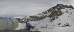 Archiv Foto Webcam Glacier 3000: Bergstation Cabane 13:00