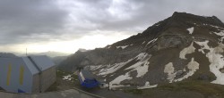 Archiv Foto Webcam Glacier 3000: Bergstation Cabane 06:00
