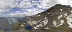 Archiv Foto Webcam Glacier 3000: Bergstation Cabane 11:00