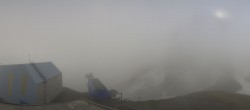 Archived image Webcam Glacier 3000: Top Station Cabane 06:00