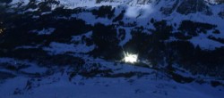 Archived image Webcam Glacier 3000: Black Wall Slope 01:00
