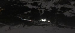 Archived image Webcam Glacier 3000: Black Wall Slope 21:00