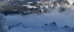 Archiv Foto Webcam Glacier 3000: Schwarze Piste Black Wall 07:00