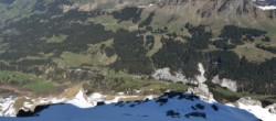 Archiv Foto Webcam Glacier 3000: Schwarze Piste Black Wall 09:00