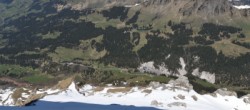 Archived image Webcam Glacier 3000: Black Wall Slope 11:00