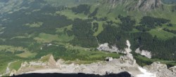 Archiv Foto Webcam Glacier 3000: Schwarze Piste Black Wall 09:00