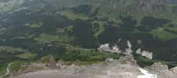 Archiv Foto Webcam Glacier 3000: Schwarze Piste Black Wall 11:00