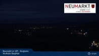 Archiv Foto Webcam Neumarkt / Oberpfalz: Blick von der Burgruine Wolfstein 06:00