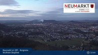 Archiv Foto Webcam Neumarkt / Oberpfalz: Blick von der Burgruine Wolfstein 07:00