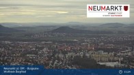 Archiv Foto Webcam Neumarkt / Oberpfalz: Blick von der Burgruine Wolfstein 10:00