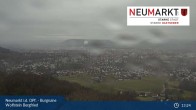 Archiv Foto Webcam Neumarkt / Oberpfalz: Blick von der Burgruine Wolfstein 12:00