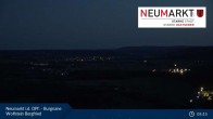 Archiv Foto Webcam Neumarkt / Oberpfalz: Blick von der Burgruine Wolfstein 04:00