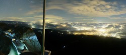 Archiv Foto Webcam Pilatus bei Luzern - Bergstation 23:00