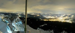 Archiv Foto Webcam Pilatus bei Luzern - Bergstation 23:00