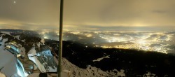 Archiv Foto Webcam Pilatus bei Luzern - Bergstation 23:00