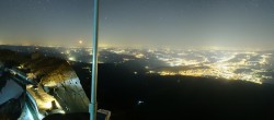 Archiv Foto Webcam Pilatus bei Luzern - Bergstation 23:00