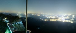 Archived image Webcam Pilatus: Railway top station 01:00