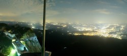 Archiv Foto Webcam Pilatus bei Luzern - Bergstation 01:00
