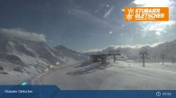 Archiv Foto Webcam Stubaier Gletscher: Murmele Bergstation 07:00