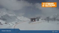 Archiv Foto Webcam Stubaier Gletscher: Murmele Bergstation 12:00