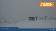 Archived image Webcam Stubai Glacier: Top Station Murmele 07:00