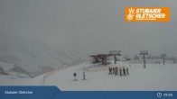 Archived image Webcam Stubai Glacier: Top Station Murmele 08:00