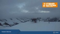 Archiv Foto Webcam Stubaier Gletscher: Murmele Bergstation 00:00