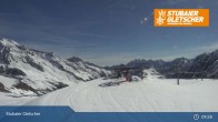 Archiv Foto Webcam Stubaier Gletscher: Murmele Bergstation 08:00