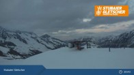 Archiv Foto Webcam Stubaier Gletscher: Murmele Bergstation 02:00