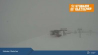 Archived image Webcam Stubai Glacier: Top Station Murmele 10:00