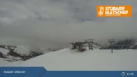 Archived image Webcam Stubai Glacier: Top Station Murmele 14:00