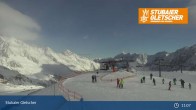 Archived image Webcam Stubai Glacier: Top Station Murmele 10:00